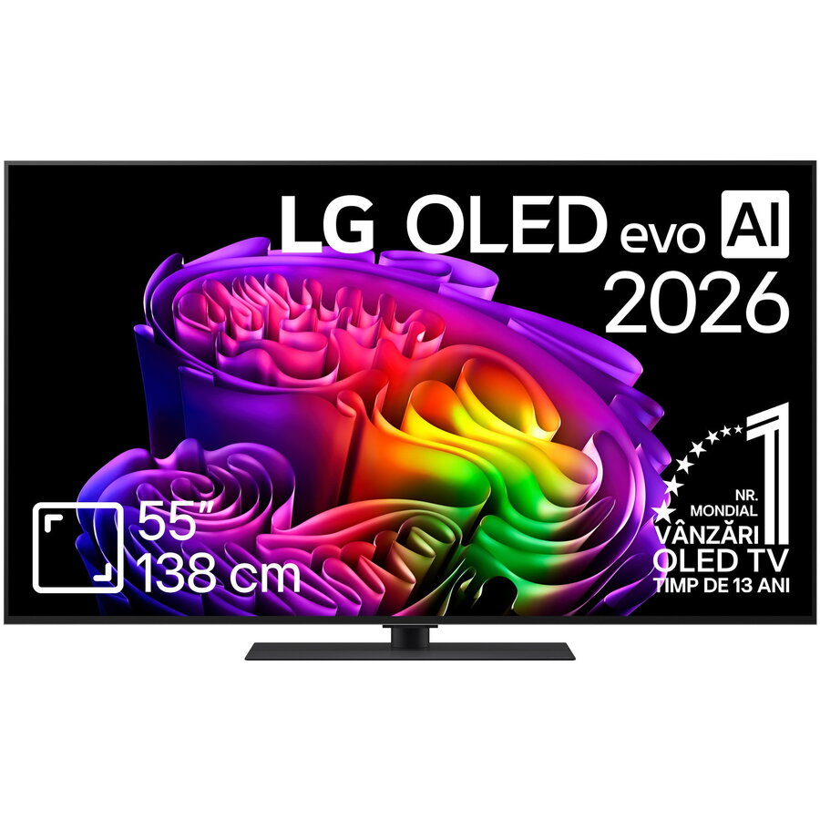 LG Televizor LG OLED Evo 55G63LS, 138 cm, Smart, 4k Ultra HD, Clasa E (Model 2026)